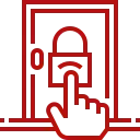 Door access control icon