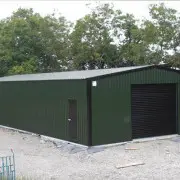 Green steel building